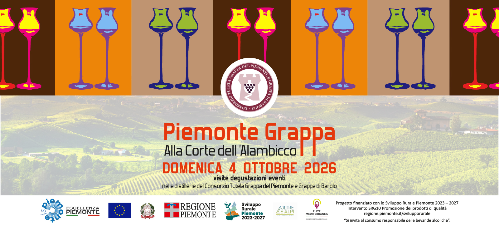 Piemonte Grappa - Alla Corte dell'Alalmbicco - Domenica 4 ottobre 2026
