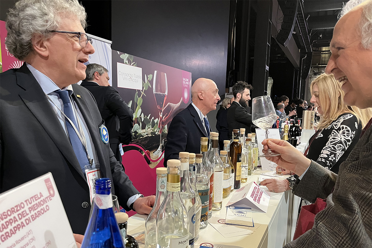 Appuntamento al Salone del Vino con il Consorzio della grappa piemontese