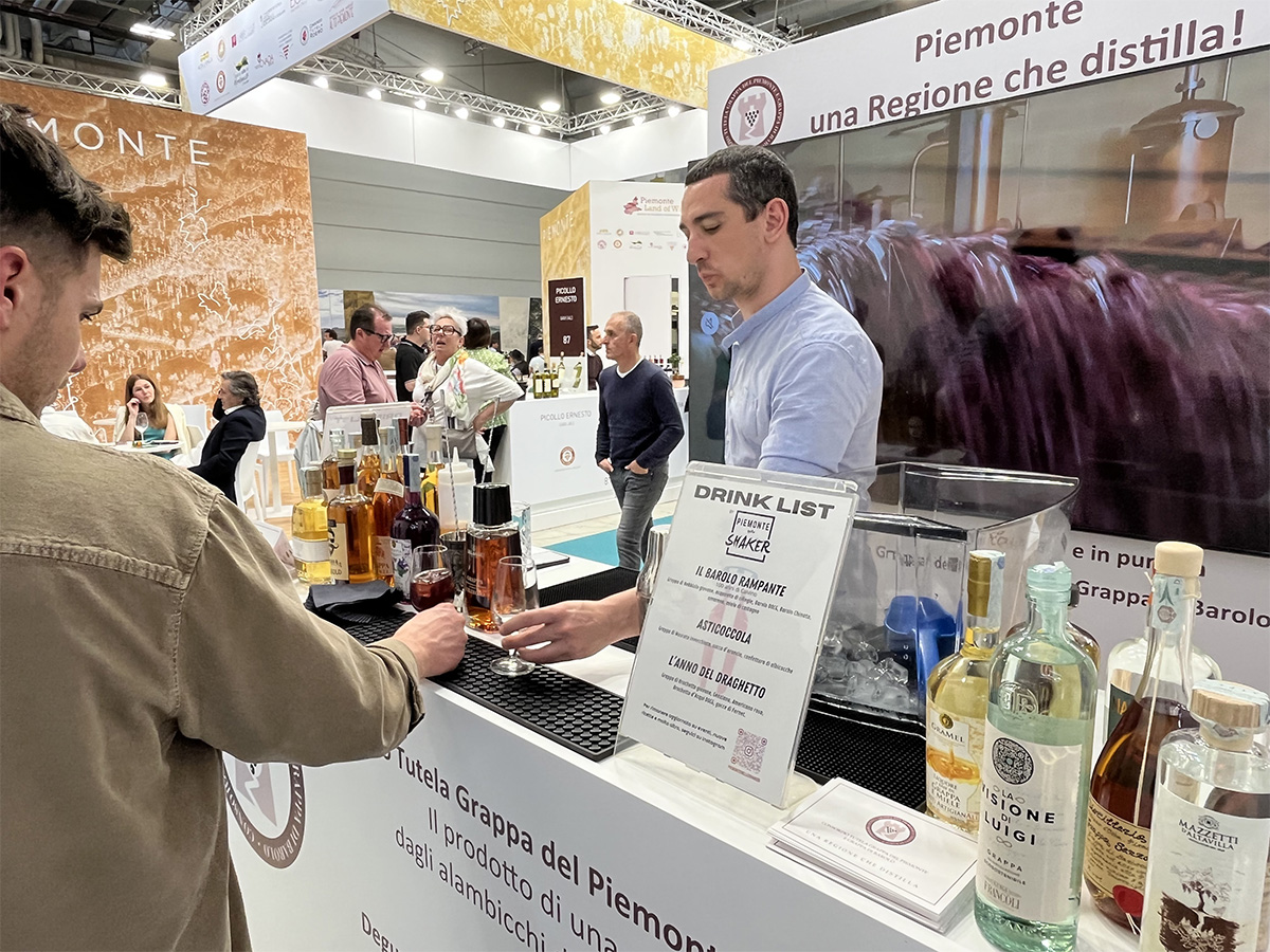 Il Consorzio delle grappe piemontesi al Vinitaly 2025