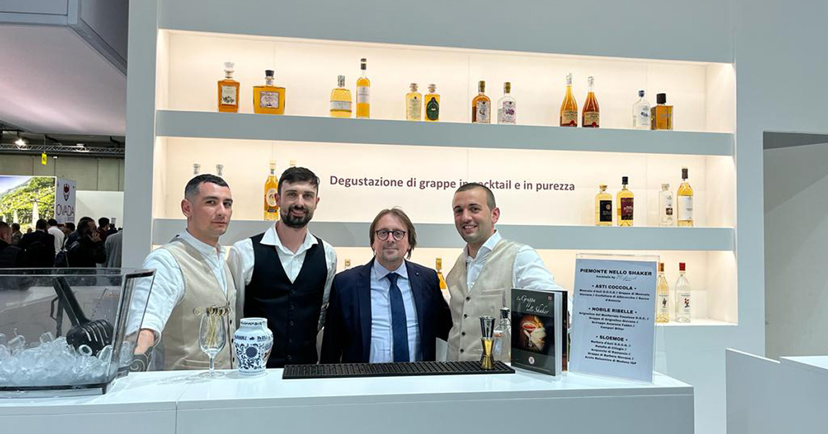 Il Vinitaly delle grappe piemontesi