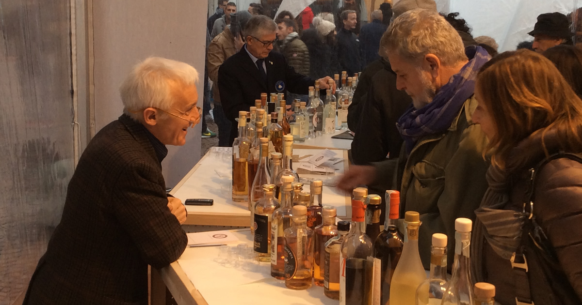 La grappa protagonista all'evento internazionale di Alba.