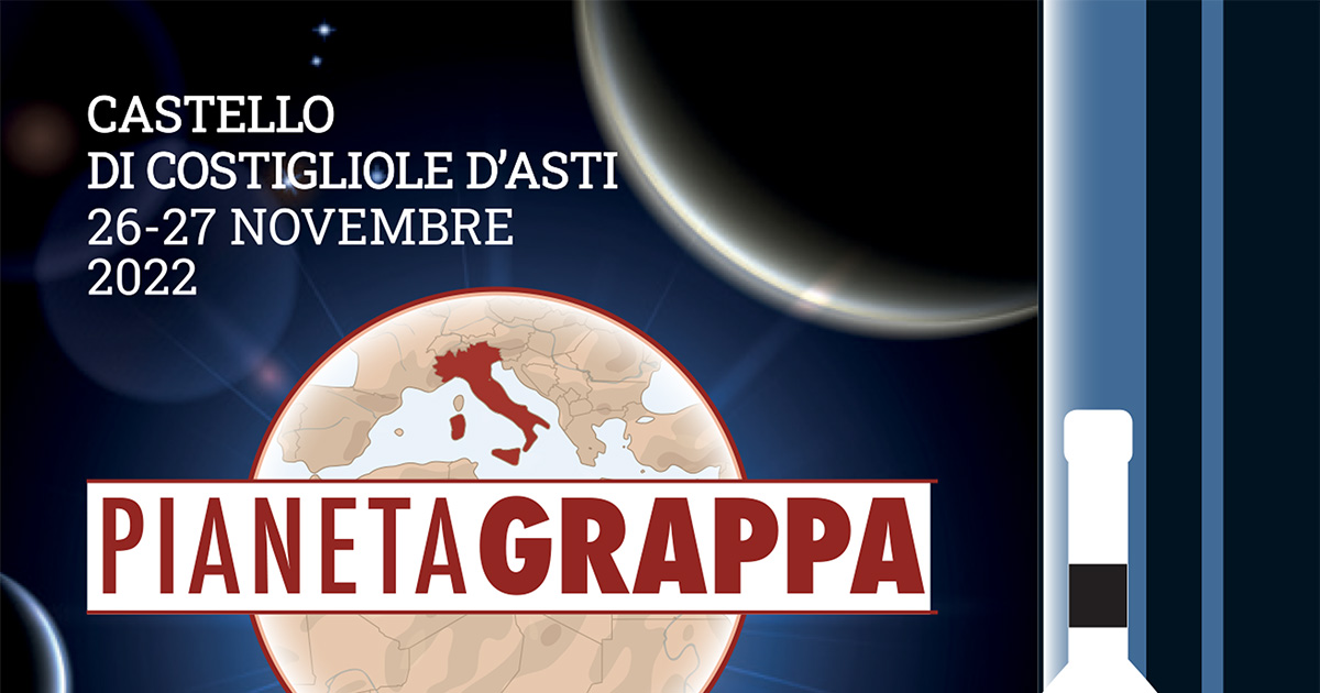 Le degustazioni, il premio Alambicco d’Oro, il convegno e la pasticceria: ecco i motivi per sbarcare sul Pianeta Grappa al castello di Costigliole d’Asti