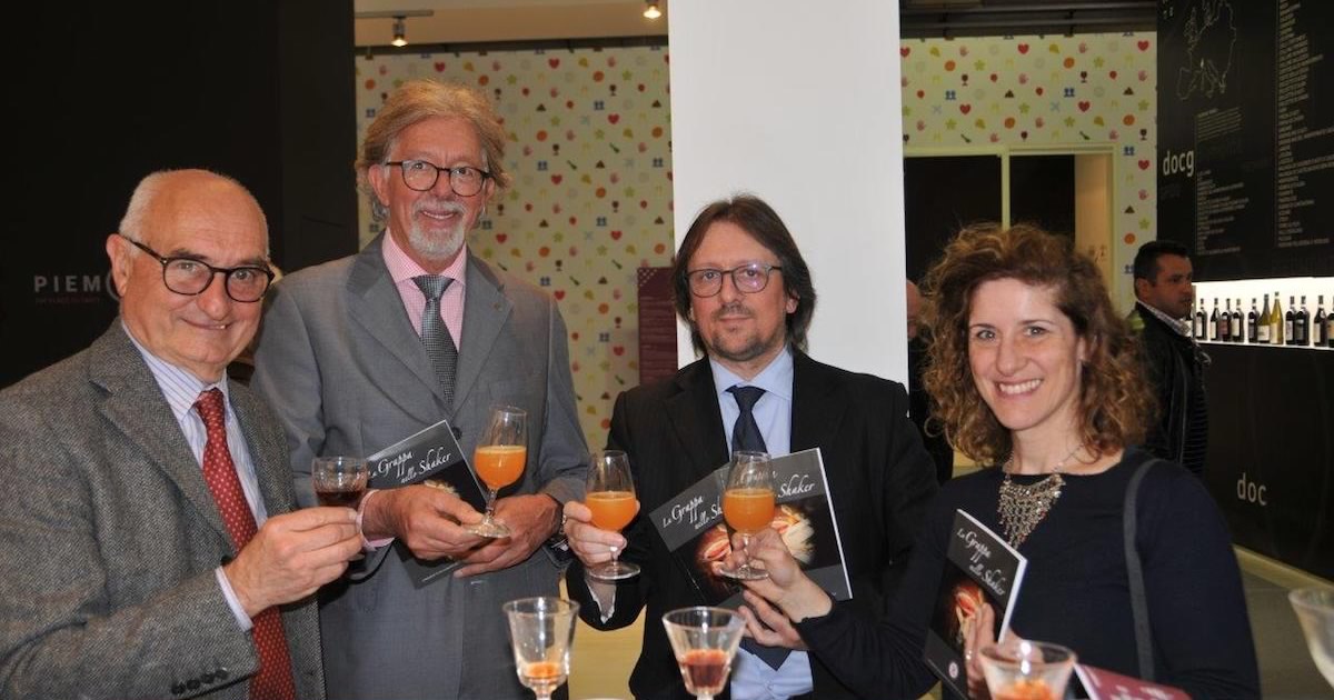 Successo al Vinitaly per le nuove creazioni con “la grappa nello shaker”.