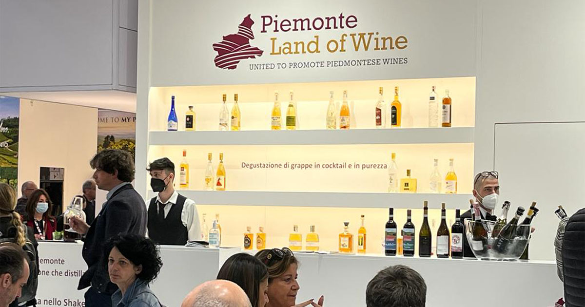 Una bella vetrina per le grappe del Consorzio piemontese al Vinitaly