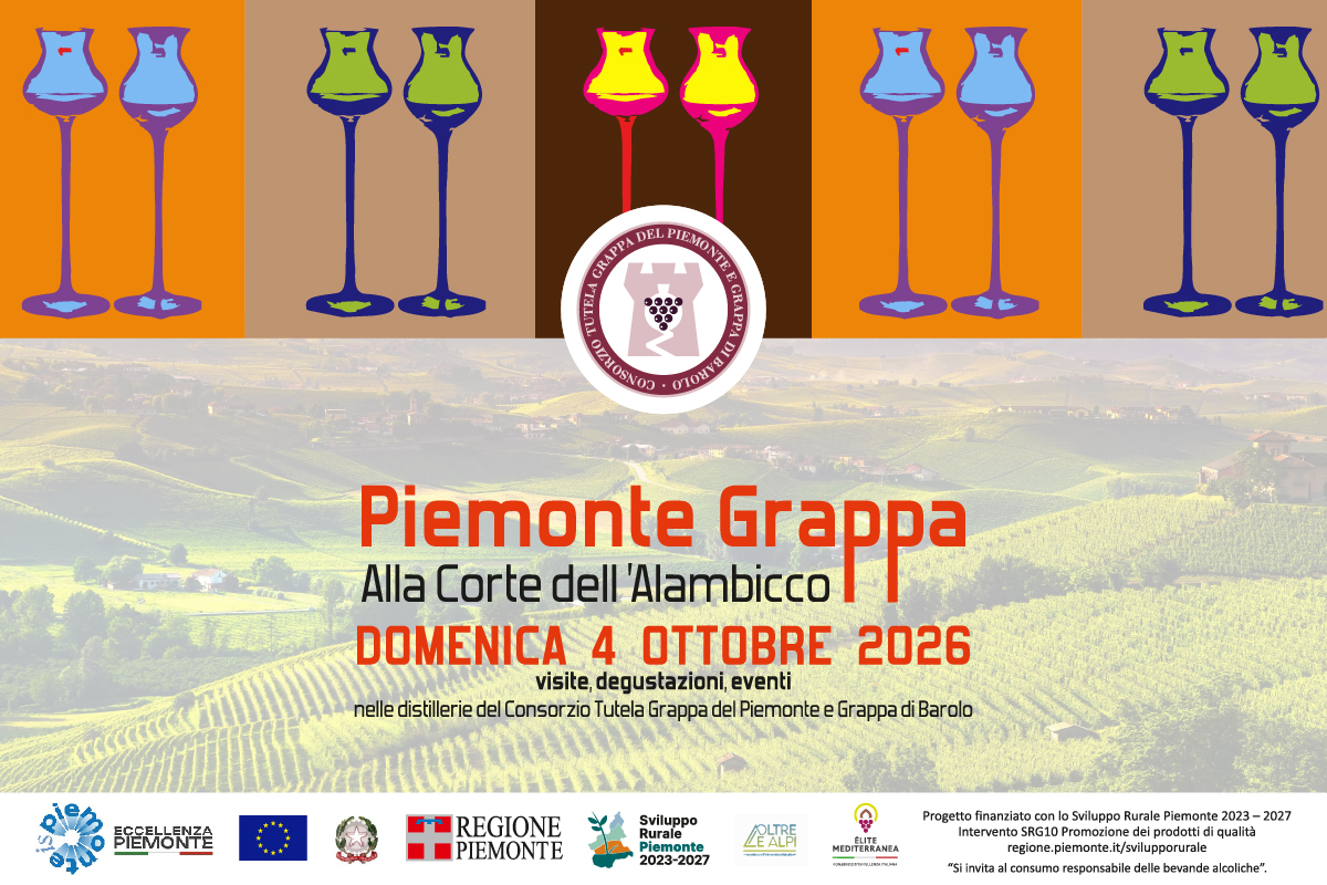 Una domenica in distilleria con Piemonte Grappa, alla Corte dell’Alambicco 2026