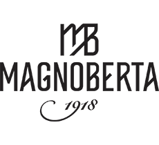 Il marchio della Distilleria Magnoberta