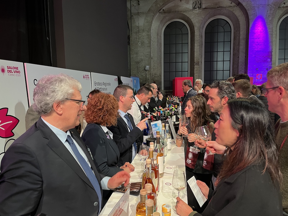 L’interesse per le grappe piemontesi al Salone del Vino