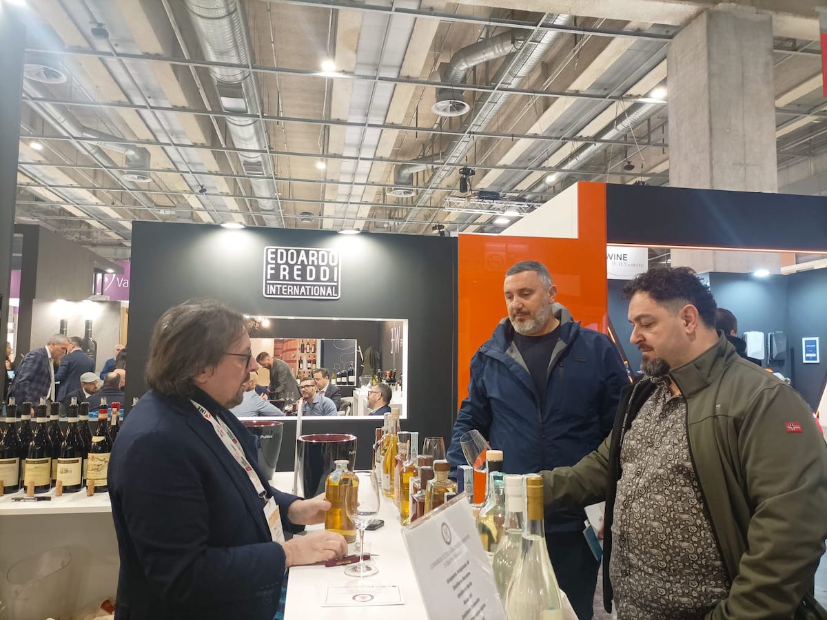 Il Consorzio piemontese della grappa è di casa al Wine Paris