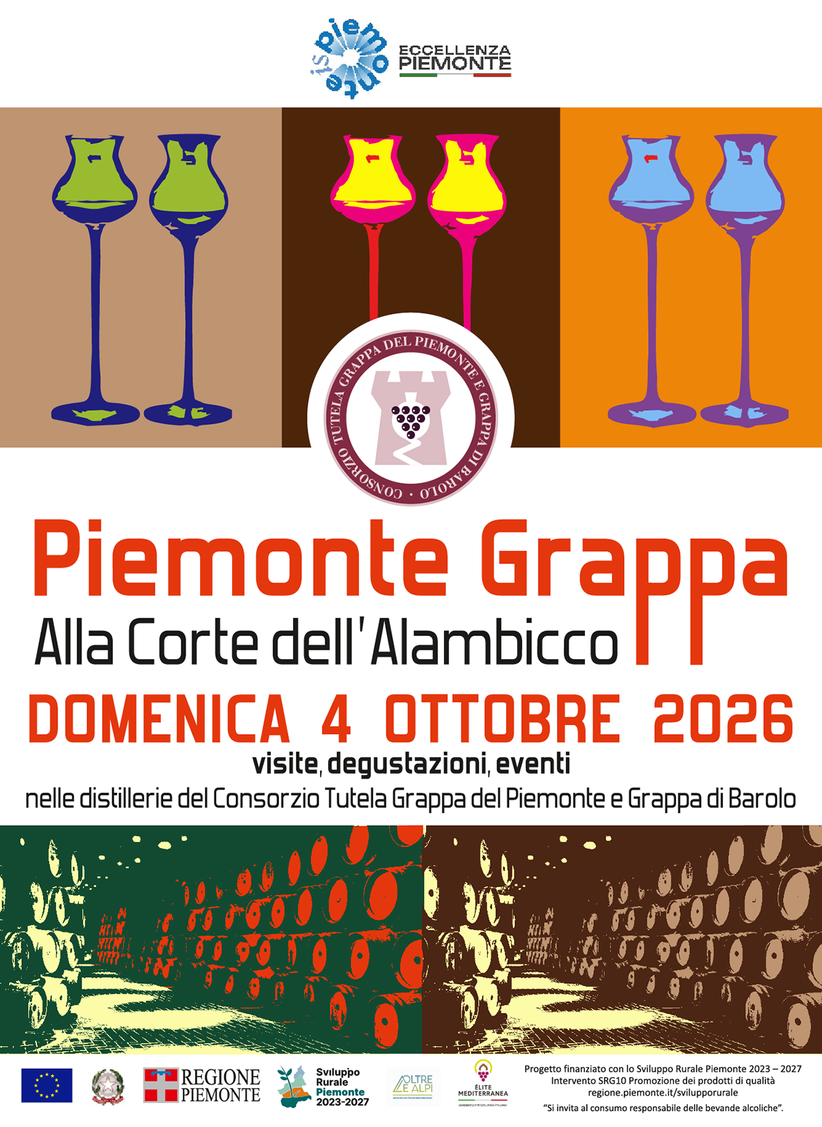 Una domenica in distilleria con Piemonte Grappa, alla Corte dell’Alambicco 2026